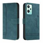 For OnePlus Nord 2 Lite 5G Retro Skin Feel Horizontal Flip Leather Phone Case(Army Green)