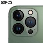 For iPhone 14 Pro / 14 Pro Max 50pcs Anti-glare Tempered Glass Back Camera Film