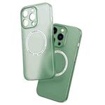 For iPhone 13 Pro Magsafe Magnetic Frosted PP Phone Case (Green)