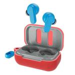 JZ-129 Bluetooth Earphone Silicone Protective Case For Skullcandy DIME(Red)
