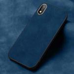 Frosted Skin Feel Phone Case For iPhone XR(Blue)