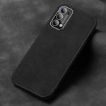 For OPPO Reno5 Frosted Skin Feel Phone Case(Black)