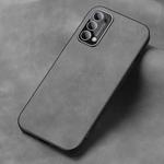 For OPPO Reno5 Pro Frosted Skin Feel Phone Case(Silver Grey)