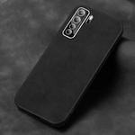 For Huawei nova 7 SE Frosted Skin Feel Phone Case(Black)