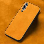 For Huawei P30 Frosted Skin Feel Phone Case(Light Red Orange)