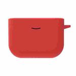 Earphone Silicone Protective Cover With Carabiner For Sony WF-1000XM3(Red)