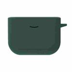 Earphone Silicone Protective Cover With Carabiner For Sony WF-1000XM3(Dark Green)