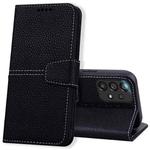 For Samsung Galaxy A33 5G Litchi RFID Leather Phone Case(Black)