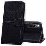 For Sony Xperia 10 III Litchi RFID Leather Phone Case(Black)