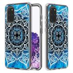 For Galaxy S20+ 2 In 1 PC + TPU Card Pattern Transparent Protective Case(Mandala)