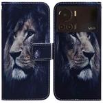 For Infinix Note 12 VIP Coloured Drawing Leather Phone Case(Lion)