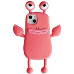 For iPhone 12 / 12 Pro Funny Crab Silicone Phone Case