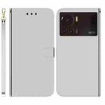 For Infinix Note 12 VIP Imitated Mirror Surface Horizontal Flip Leather Phone Case(Silver)