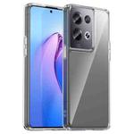 For OPPO Reno8 Pro+ 5G Colorful Series Acrylic + TPU Phone Case(Transparent)