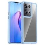 For OPPO Reno8 Pro India Colorful Series Acrylic + TPU Phone Case(Blue)