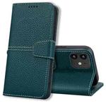 For iPhone 11 Litchi RFID Leather Phone Case (Green)