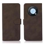 For Huawei nova Y90 / Enjoy 50 Pro KHAZNEH Matte Texture Leather Phone Case(Brown)