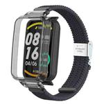 For Xiaomi Mi Band 7 Pro Braided Nylon Buckle Watch Band(Charcoal)