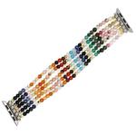 Bohemian Hand Beaded Watch Band For Apple Watch Series 7 41mm / 6&SE&5&4 40mm / 3&2&1 38mm(WB220024A)