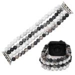Bohemian Hand Beaded Watch Band For Apple Watch Series 7 41mm / 6&SE&5&4 40mm / 3&2&1 38mm(WB220003A)
