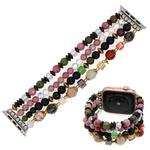 Bohemian Hand Beaded Watch Band For Apple Watch Series 7 41mm / 6&SE&5&4 40mm / 3&2&1 38mm(WB220015A)