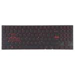US Version Keyboard with Backlight For Lenovo Y520 Red Word
