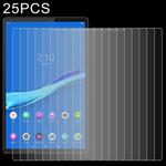 25 PCS 9H 0.3mm Explosion-proof Tempered Glass Film For Lenovo M10 Plus X606