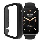 For Xiaomi Mi Band 7 Pro PC + Tempered Glass Integrated Watch Case(Black)