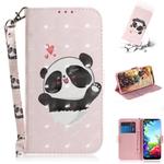 For LG K40S 3D Formula Pattern Magnetic Attraction Horizontal Flip Leather Case with Lanyard, Support Holder & Card Slot & Wallet(Love-heart Bear)