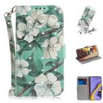For Galaxy A51 3D Formula Pattern Magnetic Attraction Horizontal Flip Leather Case with Lanyard, Support Holder & Card Slot & Wallet(Watercolor Flowers)