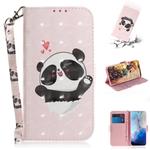 For Galaxy S20 3D Formula Pattern Magnetic Attraction Horizontal Flip Leather Case with Lanyard, Support Holder & Card Slot & Wallet(Love-heart Bear)
