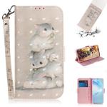 For Galaxy S20+ 3D Formula Pattern Magnetic Attraction Horizontal Flip Leather Case with Lanyard, Support Holder & Card Slot & Wallet(Three Squirrels)