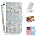 For Galaxy S20 Ultra 3D Formula Pattern Magnetic Attraction Horizontal Flip Leather Case with Lanyard, Support Holder & Card Slot & Wallet(Magnolia)
