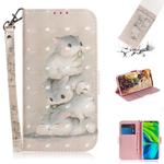 For Xiaomi Mi CC9 Pro / Note 10 / Note 10 Pro 3D Formula Pattern Magnetic Attraction Horizontal Flip Leather Case with Lanyard, Support Holder & Card Slot & Wallet(Three Squirrels)