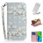 For Xiaomi Mi CC9 Pro / Note 10 / Note 10 Pro 3D Formula Pattern Magnetic Attraction Horizontal Flip Leather Case with Lanyard, Support Holder & Card Slot & Wallet(Magnolia)
