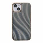 For iPhone 14 Plus Nano Electroplating Protective Phone Case (Silver Bead Grey)