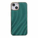 For iPhone 14 Nano Electroplating Protective Phone Case (Green Grass)
