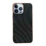 For iPhone 13 Pro Max Nano Electroplating Protective Phone Case (Black)