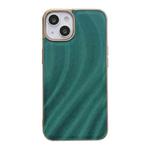 For iPhone 13 Nano Electroplating Protective Phone Case(Green Grass)
