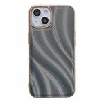 For iPhone 13 Nano Electroplating Protective Phone Case(Silver Bead Grey)