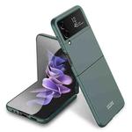 For Samsung Galaxy Z Flip4 GKK Ultra-thin Full Coverage Phone Case(Dark Green)