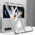 For Samsung Galaxy Z Fold4 GKK Phantom Electroplating Full Coverage Phone Case(Silver)
