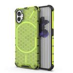 For Nothing Phone 1 Shockproof Honeycomb PC + TPU Protective Phone Case(Green)