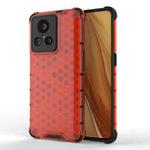 For Realme GT2 Explorer Master Shockproof Honeycomb PC + TPU Protective Phone Case(Red)