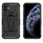 For iPhone 11 Back Belt Clip Phone Case (Black)