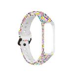 For Samsung Galaxy Fit 2 SM-R220 Silicone Printing Watch Band(Facial Makeup)