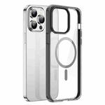 For iPhone 14 Pro Max DUX DUCIS Clin Mag Series Magnetic Transparent Phone Case (Grey)