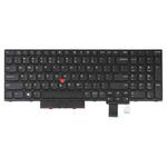 US Version Keyboard with Pointing For Lenovo Thinkpad T570 T580(Black)