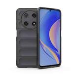 For Huawei Nova Y90/Enjoy 50 Pro Magic Shield TPU + Flannel Phone Case(Dark Grey)