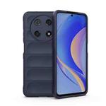 For Huawei Nova Y90/Enjoy 50 Pro Magic Shield TPU + Flannel Phone Case(Dark Blue)